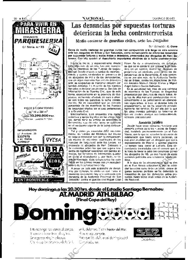 ABC MADRID 30-06-1985 página 28