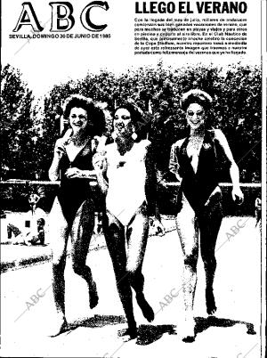 ABC SEVILLA 30-06-1985 página 1