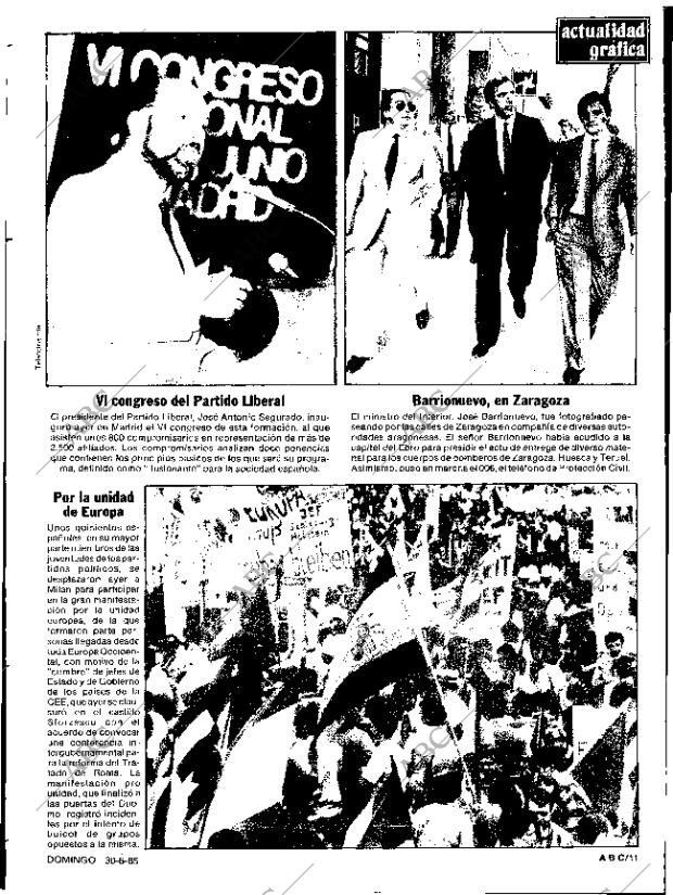 ABC SEVILLA 30-06-1985 página 11
