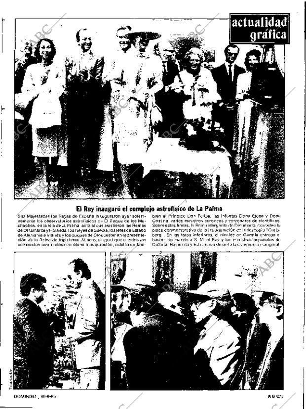 ABC SEVILLA 30-06-1985 página 5