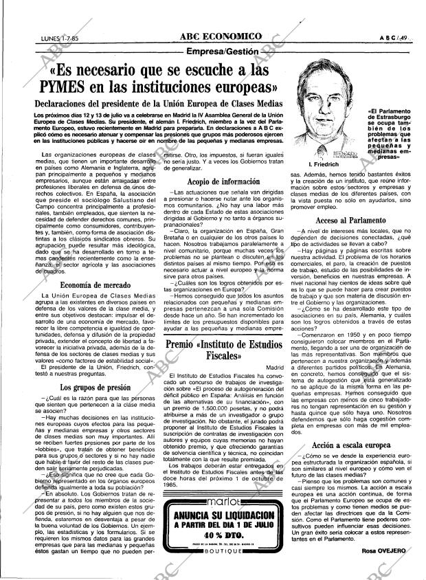 ABC MADRID 01-07-1985 página 49