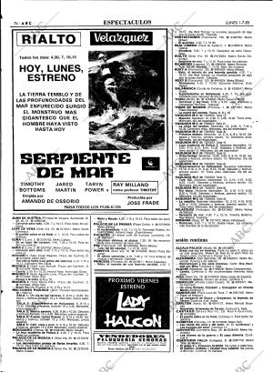ABC MADRID 01-07-1985 página 74