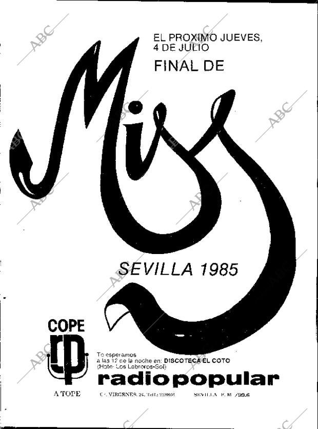 ABC SEVILLA 03-07-1985 página 64