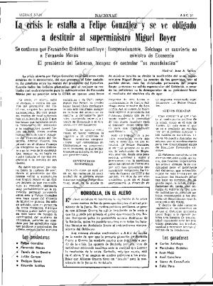 ABC SEVILLA 05-07-1985 página 21