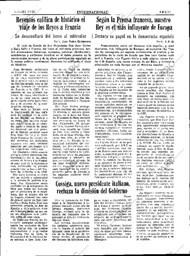 ABC SEVILLA 05-07-1985 página 31