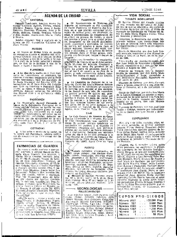 ABC SEVILLA 05-07-1985 página 40