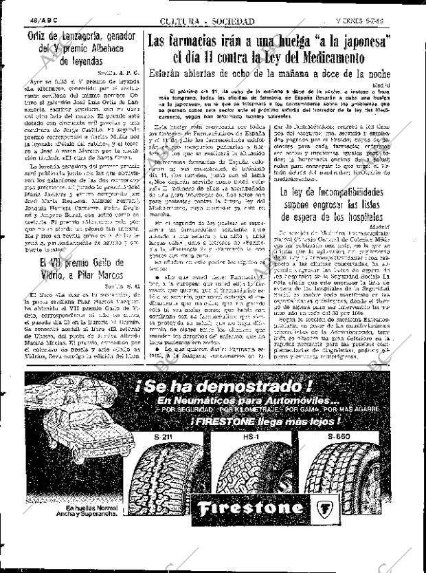 ABC SEVILLA 05-07-1985 página 48