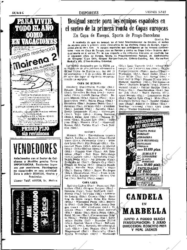 ABC SEVILLA 05-07-1985 página 58