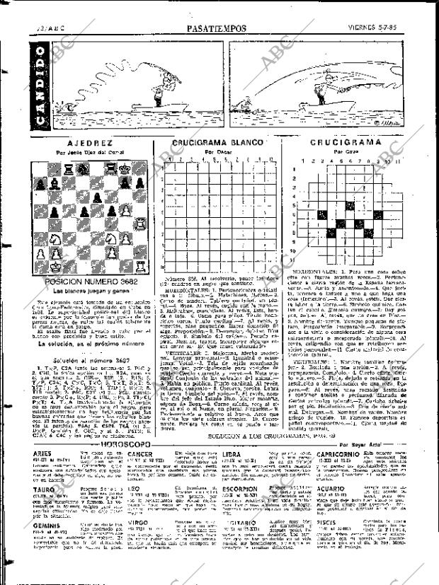 ABC SEVILLA 05-07-1985 página 72