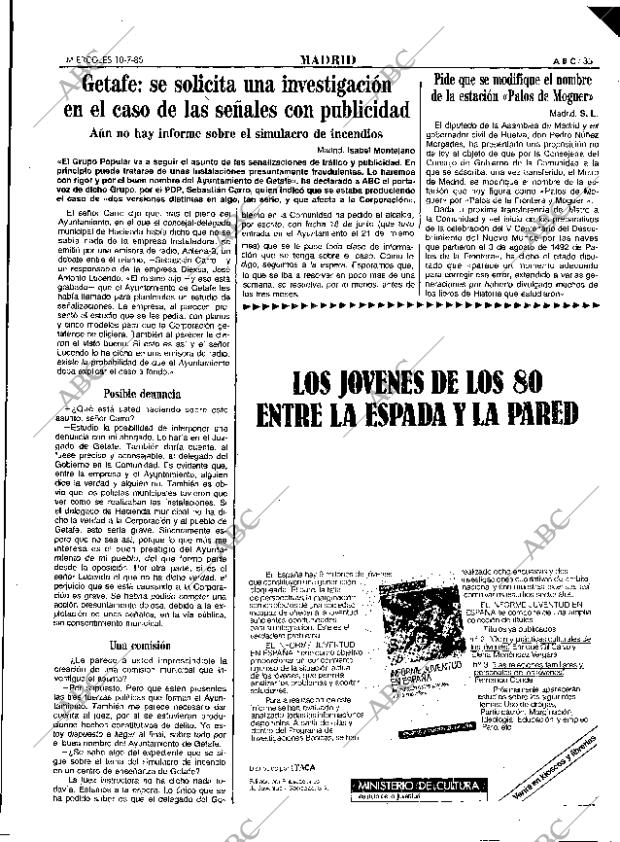 ABC MADRID 10-07-1985 página 35