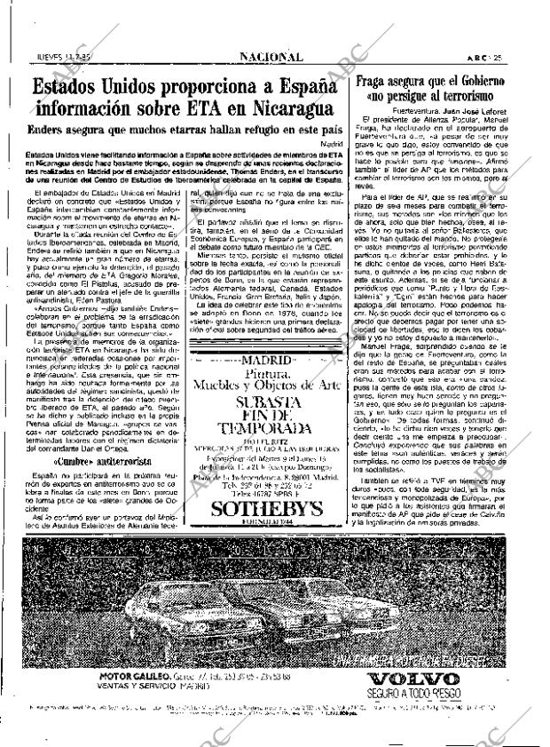 ABC MADRID 11-07-1985 página 25