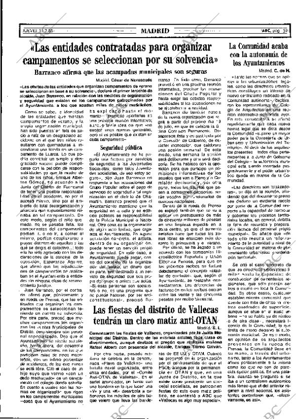 ABC MADRID 11-07-1985 página 39