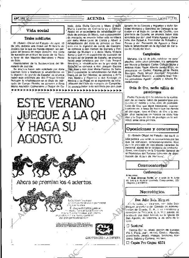 ABC MADRID 11-07-1985 página 42