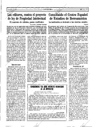 ABC MADRID 11-07-1985 página 47