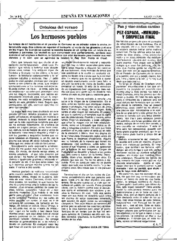 ABC MADRID 11-07-1985 página 54