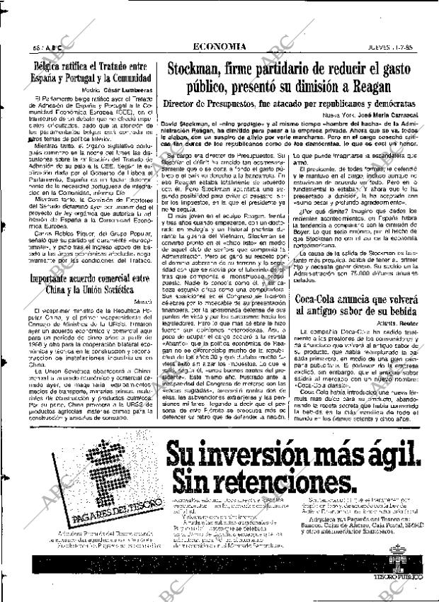 ABC MADRID 11-07-1985 página 68