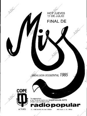 ABC SEVILLA 11-07-1985 página 73