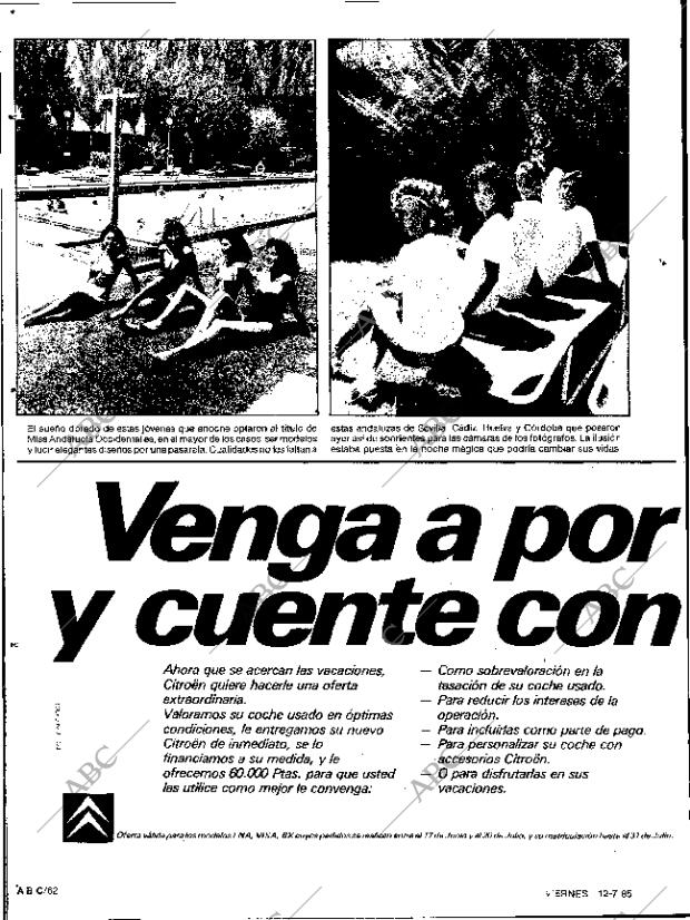 ABC SEVILLA 12-07-1985 página 62