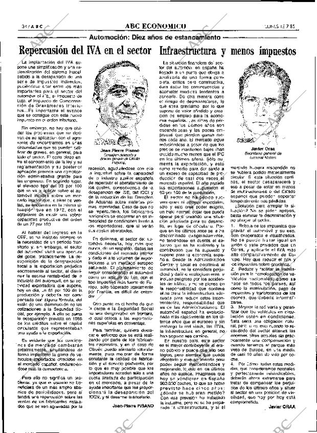 ABC MADRID 15-07-1985 página 34