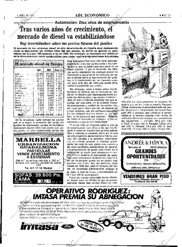 ABC MADRID 15-07-1985 página 37