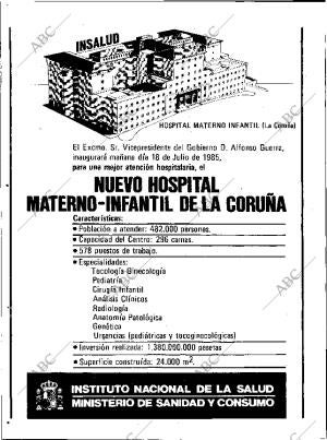 ABC SEVILLA 17-07-1985 página 64