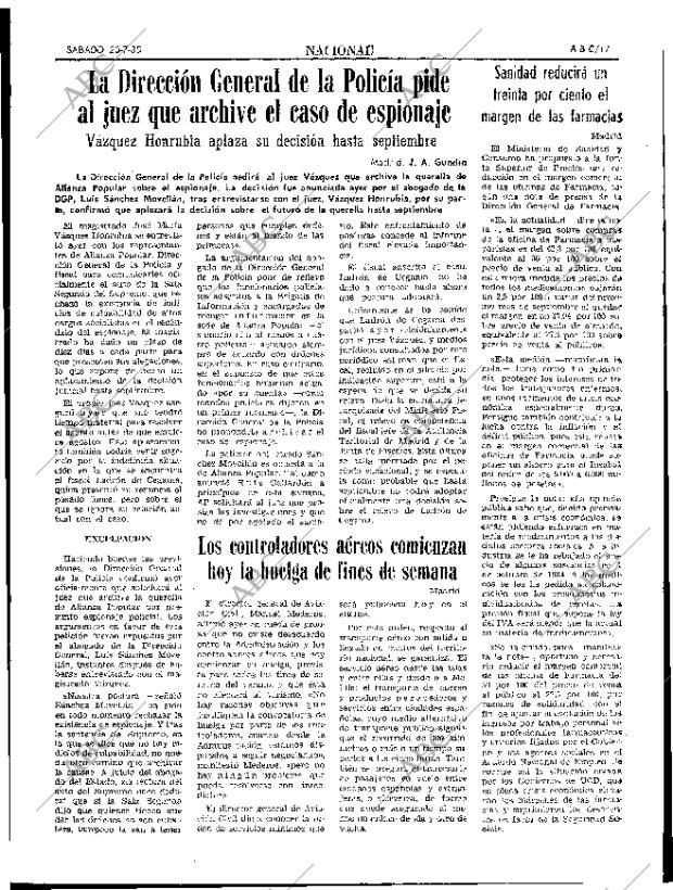 ABC SEVILLA 20-07-1985 página 17