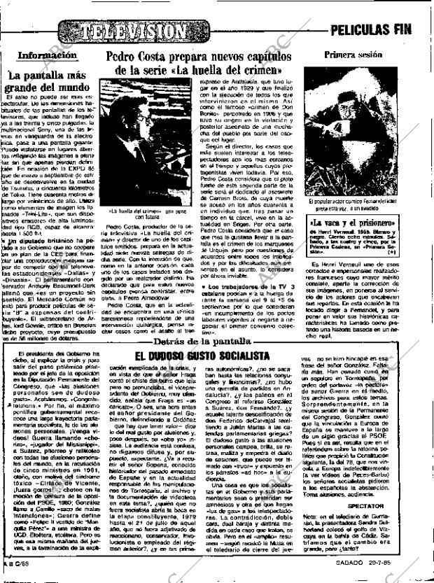 ABC SEVILLA 20-07-1985 página 68