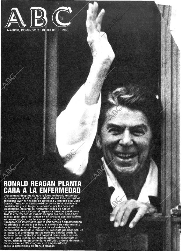 ABC MADRID 21-07-1985 página 1