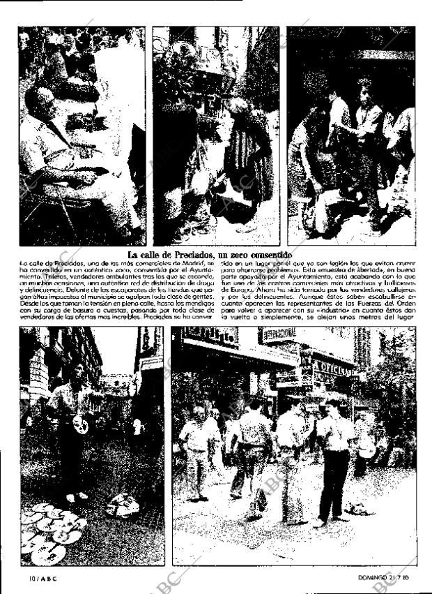 ABC MADRID 21-07-1985 página 10
