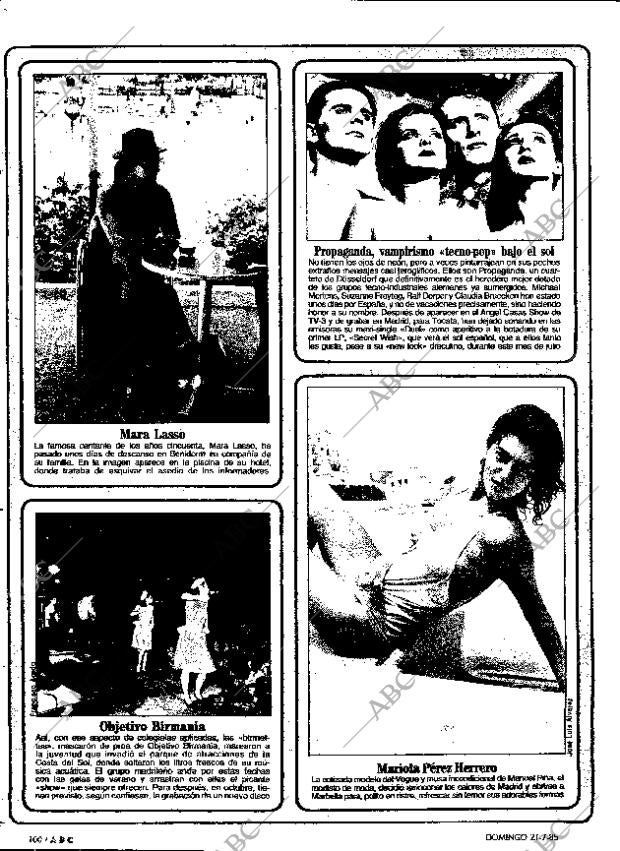ABC MADRID 21-07-1985 página 100