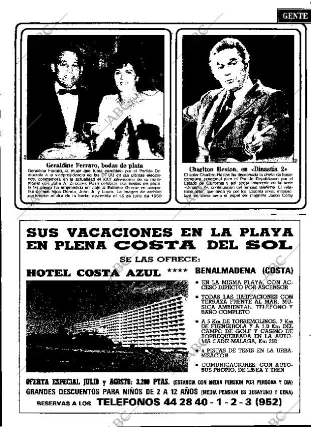 ABC MADRID 21-07-1985 página 103