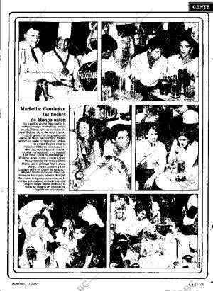 ABC MADRID 21-07-1985 página 105
