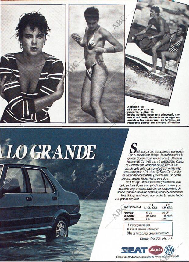 ABC MADRID 21-07-1985 página 133