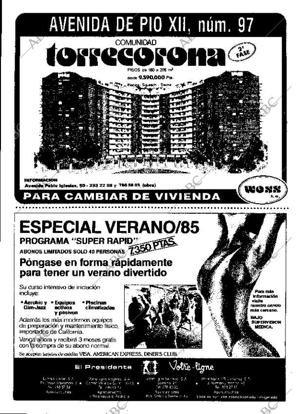 ABC MADRID 21-07-1985 página 15