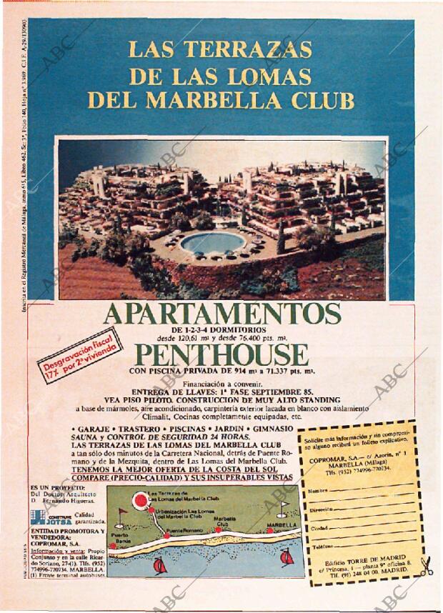 ABC MADRID 21-07-1985 página 152