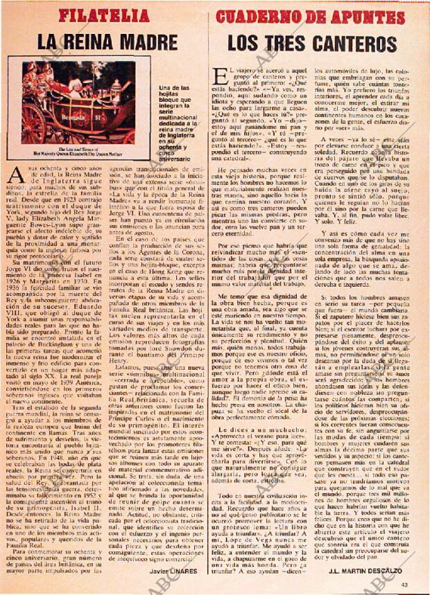 ABC MADRID 21-07-1985 página 155