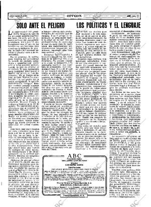 ABC MADRID 21-07-1985 página 19