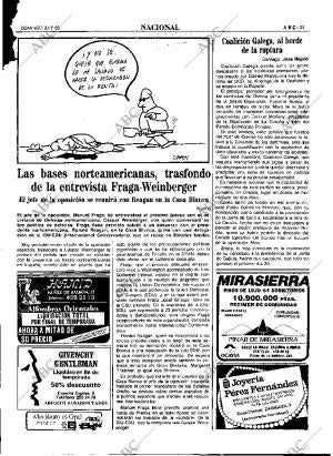 ABC MADRID 21-07-1985 página 25