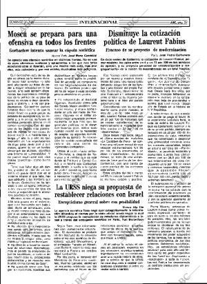 ABC MADRID 21-07-1985 página 29