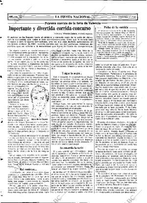 ABC MADRID 21-07-1985 página 72