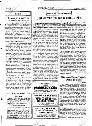 ABC MADRID 21-07-1985 página 74