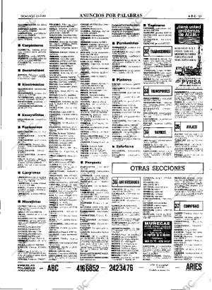 ABC MADRID 21-07-1985 página 89