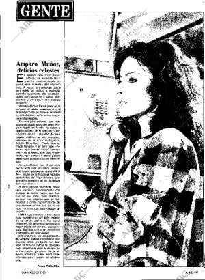 ABC MADRID 21-07-1985 página 97
