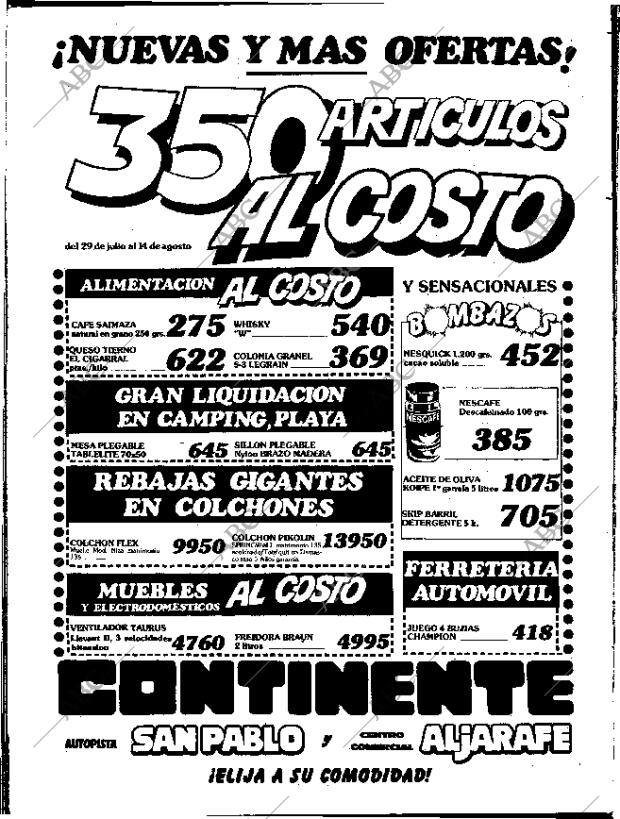 ABC SEVILLA 28-07-1985 página 12