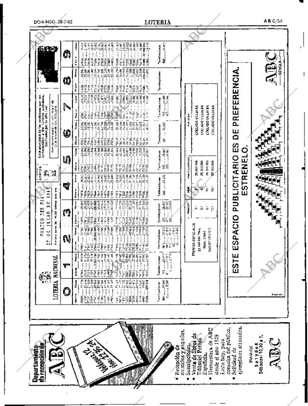 ABC SEVILLA 28-07-1985 página 59