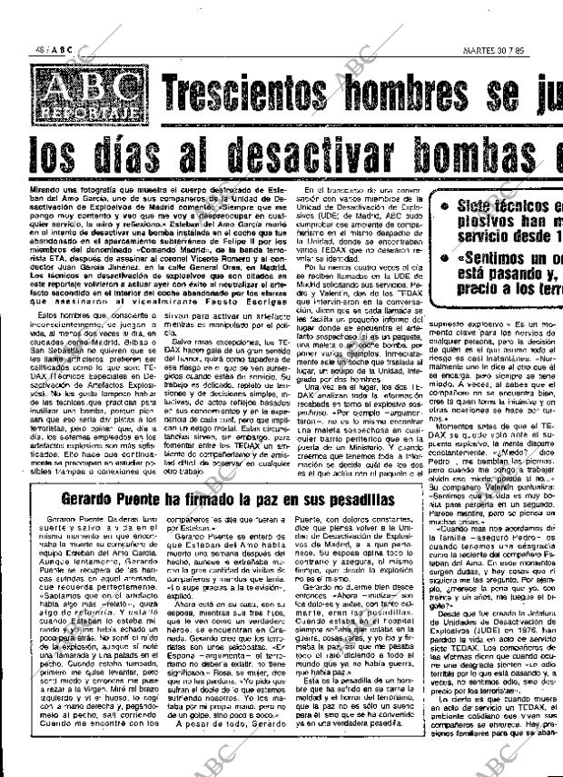 ABC MADRID 30-07-1985 página 48