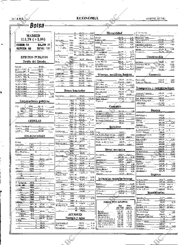 ABC MADRID 30-07-1985 página 54