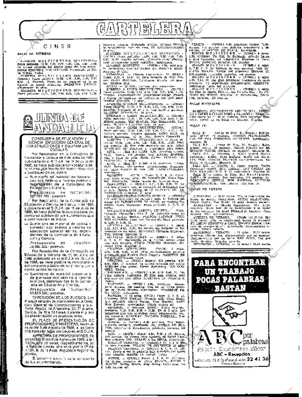 ABC SEVILLA 30-07-1985 página 52