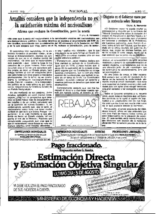 ABC MADRID 01-08-1985 página 17