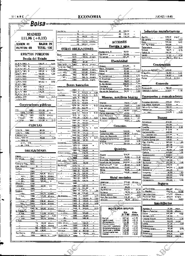 ABC MADRID 01-08-1985 página 52